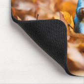 Herfst eekhoorn met eikel muismat (Hoek)