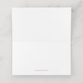 Herfst eekhoorn met neus- en valbladeren plaatskaartje (Binnenkant ongevouwen)