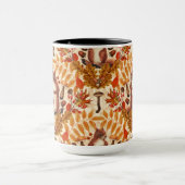 Herfst eekhoorn op off white mok (Midden)