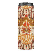 Herfst eekhoorn op off white thermosbeker (Achterkant)