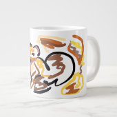 herfst eekhoorn soort grote koffiekop (Voorkant rechts)