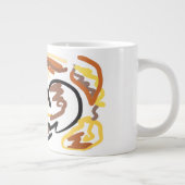 herfst eekhoorn soort grote koffiekop (Rechts)