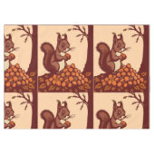 🐿️ Herfst Eekhoorn Tafelkleed (Voorkant (Horizontaal))