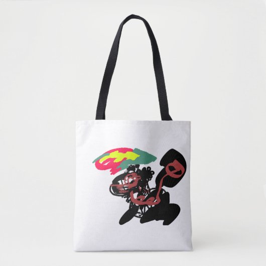Herfst eekhoorn Vreugde Tote Bag (Voorkant)