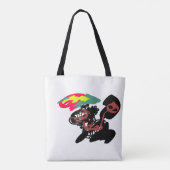 Herfst eekhoorn Vreugde Tote Bag (Achterkant)
