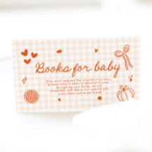Herfst Een beetje Cutie Pie Baby shower Boeken voo