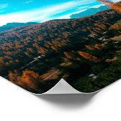 Herfst Eenvoudig landschap Foto's Mountain 4.000 Poster (Hoek)