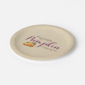 Herfst eerste verjaardag Bord papier (Gekanteld)