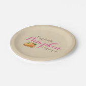 Herfst eerste verjaardag Bord papier (Gekanteld)