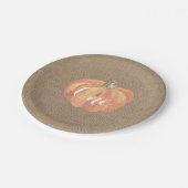 Herfst eerste verjaardag Bord papier (Gekanteld)