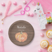 Herfst eerste verjaardag Bord papier (Feest)