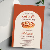 Herfst eerste verjaardag kaart