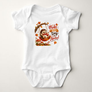 Herfst Egeltje Avontuur – Knuffel Bosdier Romper