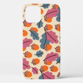 Herfst eik: bladeren en eikels patroon Case-Mate iPhone case (Achterkant)