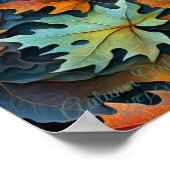 Herfst Eik Poster (Hoek)