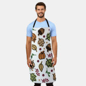 HERFST eikels bladeren pompoenen Schort (Gedragen)