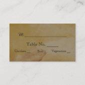 Herfst eiken boom string lichten bruiloft plaats k plaatskaartje (Voorkant)