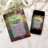 Herfst Eikenblad Hydrangea herfst equinox viering Kaart