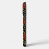 Herfst Eikenblad Patroon in Wijnrood en Geel Case-Mate iPhone Case (Achterkant / Links)