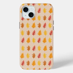 Herfst eikenbladeren iPhone 15 mini hoesje