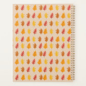 Herfst eikenbladeren planner (Achterkant)