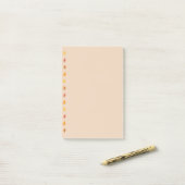 Herfst eikenbladeren post-it® notes (Op bureau)