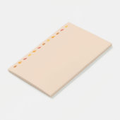 Herfst eikenbladeren post-it® notes (Schuin)