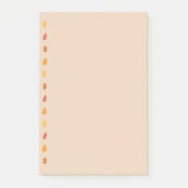 Herfst eikenbladeren post-it® notes (Voorkant)
