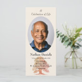 Herfst Eikenboom Viering van het Leven Kaart (Staand voorkant)