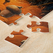 Herfst Eland Puzzel (Zijkant)