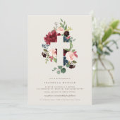 Herfst Elegance Baptism Uitnodiging (Staand voorkant)