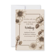 Herfst Elegance Bruiloft