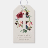 Herfst Elegance Dank u Label Cadeaulabel (Voorkant)