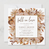 Herfst Elegant Vrijgezellenfeest Kaart (Voorkant)