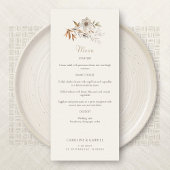 Herfst Elegante Minimalistische Wildflowers Weddin