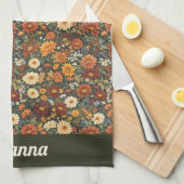 Herfst Elegantie Theedoek (Quarter Fold)