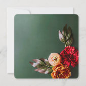 Herfst Elegantie Trouw Uitnodiging (Achterkant)