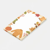 Herfst-elementen Post-it® Notes (Schuin)