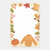 Herfst-elementen Post-it® Notes (Voorkant)