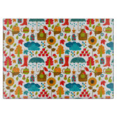 Herfst-elementen Snijplank (Voorkant)