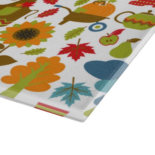 Herfst-elementen Snijplank (Hoek)