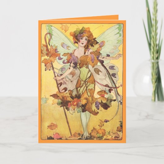 Herfst Elf Allerlei Kaart (Voorkant)