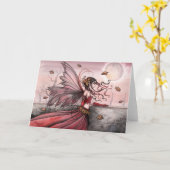 Herfst Elf Groetkaart van Molly Harrison Kaart (Gele Bloem)
