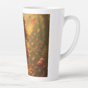 Herfst Elf Kopje - Magische Herfst Bos Elf Keramie Latte Mok
