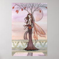 Herfst Elf Poster van Molly Harrison