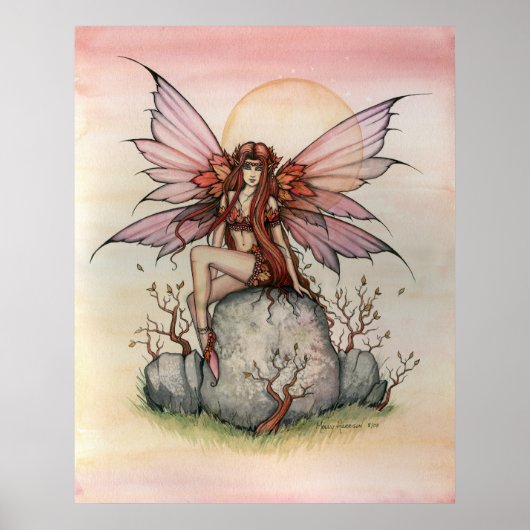 Herfst Elf Poster van Molly Harrison (Voorkant)