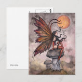 Herfst Elf Postkaart van Molly Harrison (Voorkant / Achterkant)