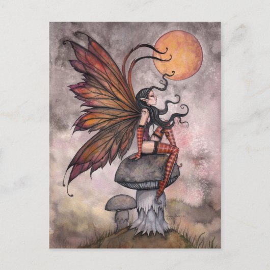 Herfst Elf Postkaart van Molly Harrison (Voorkant)