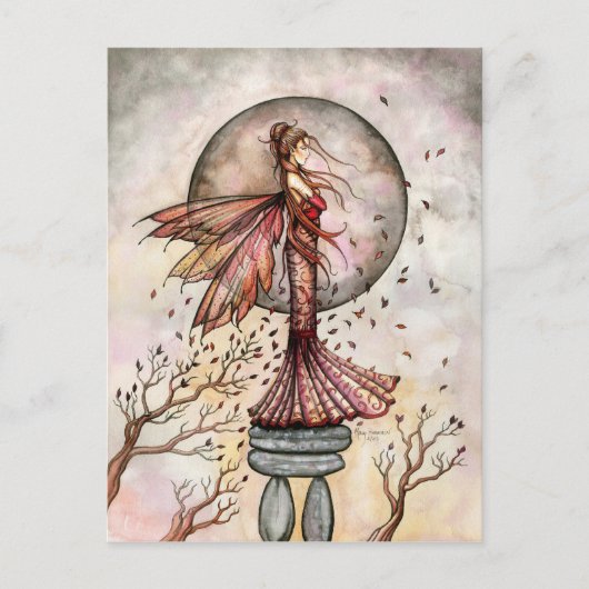 Herfst Elf Postkaart van Molly Harrison (Voorkant)