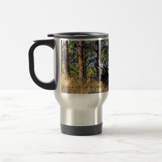 Herfst Elk Travel Mug Reisbeker (Links)